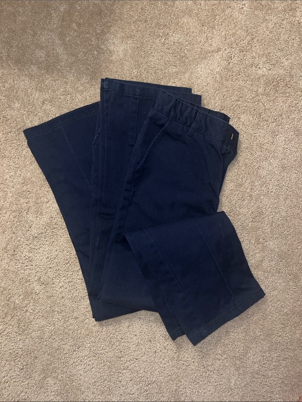 French Toast Navy School Pants for Kids
